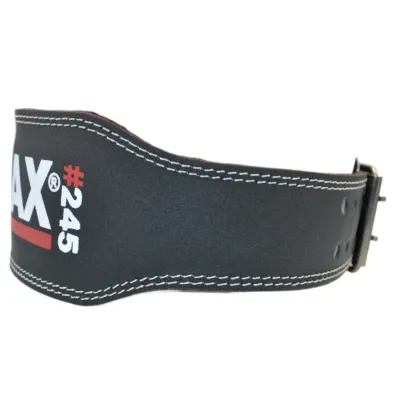 Пояс кожаный для тяжелой атлетики MadMax MFB-245 Full leather S Black