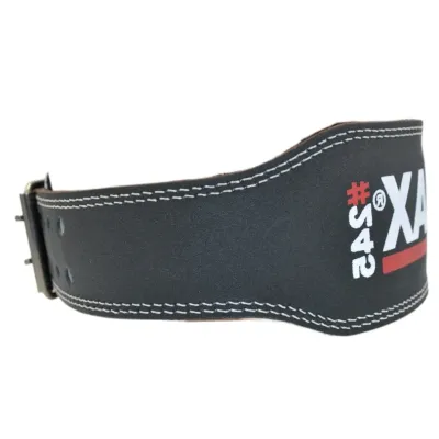 Пояс кожаный для тяжелой атлетики MadMax MFB-245 Full leather S Black