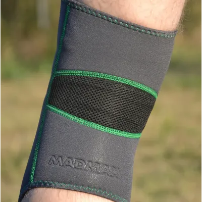 Наколенник MadMax MFA-294 Zahoprene Knee Support 1 шт L Dark Grey/Green