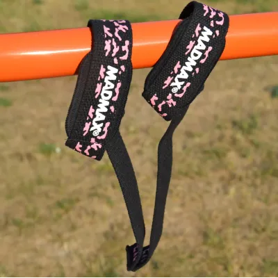 Ламки для тяги MadMax Camo Power Wrist Straps 2 шт Camo/Pink Ламки для тяги MadMax Camo Power Wrist Straps 2 шт Camo/Pink