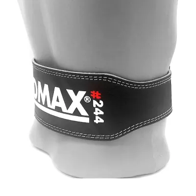 Пояс для тяжелой атлетики кожаный MadMax MFB-244 Sandwich M Black