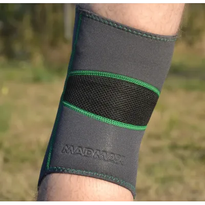 Наколінник MadMax MFA-294 Zahoprene Knee Support 1 шт XL Dark Grey/Green Наколінник MadMax MFA-294 Zahoprene Knee Support 1 шт XL Dark Grey/Green