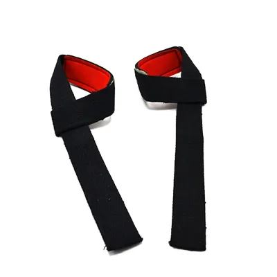 Лямки для тяги MadMax MFA-267 PWR Straps 2 шт Black/Grey/Red Лямки для тяги MadMax MFA-267 PWR Straps 2 шт Black/Grey/Red