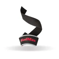 Лямки для тяги MadMax MFA-267 PWR Straps 2 шт Black/Grey/Red Лямки для тяги MadMax MFA-267 PWR Straps 2 шт Black/Grey/Red