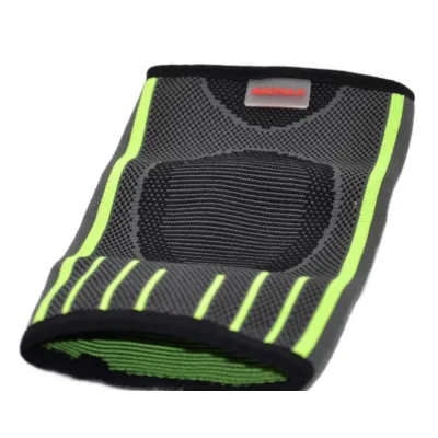Компресійний налокітник MadMax MFA-283 3D Compressive elbow support 1 шт L Dark grey/Neon green Компресійний налокітник MadMax MFA-283 3D Compressive elbow support 1 шт L Dark grey/Neon green