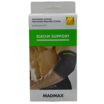 Налокітник MadMax MFA-293 Zahoprene Elbow Support 1 шт XL Dark Grey/Green