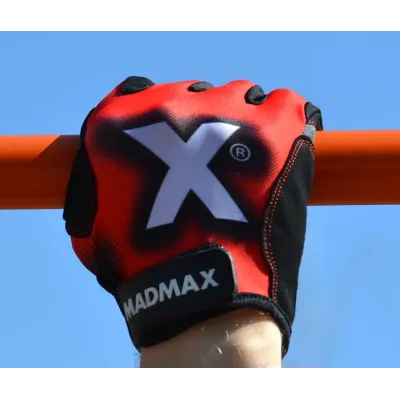 Перчатки для фитнеса MadMax MXG-101 X Gloves XL Black/Grey/Red
