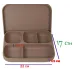 Набор силиконовой посуды 2Life 2 предмета Коричневый (vol-10734)