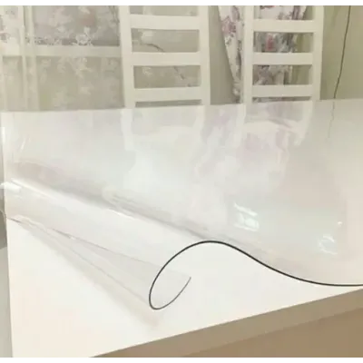 Скатертина м'яке скло Soft Glass 100x100 см Прозорий (1210179551)