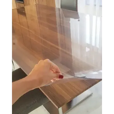 Скатерть мягкое стекло Soft Glass 110x100 см Прозрачный (1210714407)