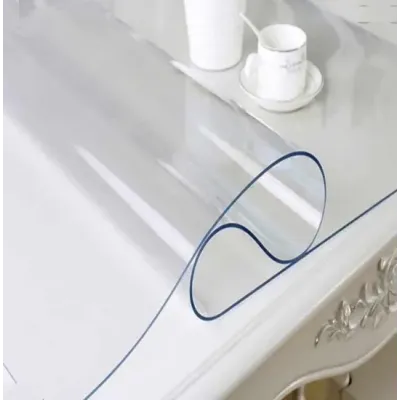 Скатертина м'яке скло Soft Glass 160x100 см Прозорий (1221256861)