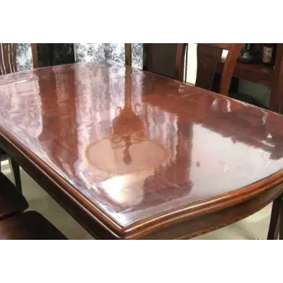 Скатертина м'яке скло Soft Glass 160x100 см Прозорий (1221256861)