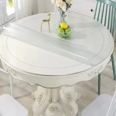 Скатертина м'яке скло Soft Glass 180x100 см Прозорий (1221258856)