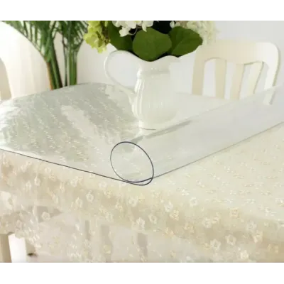 Скатерть мягкое стекло Soft Glass 220x100 см Прозрачный (1225711856)