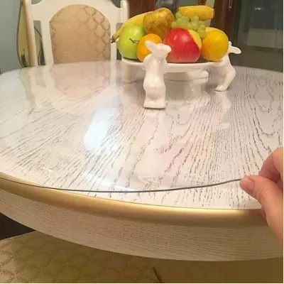 Скатертина м'яке скло Soft Glass 280x100 см Прозорий (1225722745)