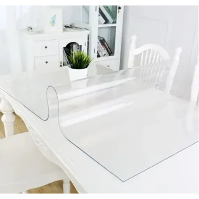 Скатертина м'яке скло Soft Glass 350x100 см Прозорий (1312037808)