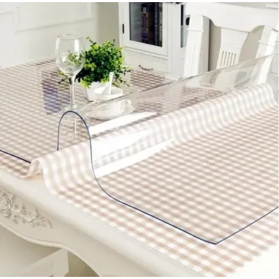 Скатертина м'яке скло Soft Glass 350x100 см Прозорий (1312037808)