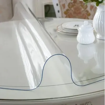 Скатертина м'яке скло Soft Glass 350x100 см Прозорий (1312037808)