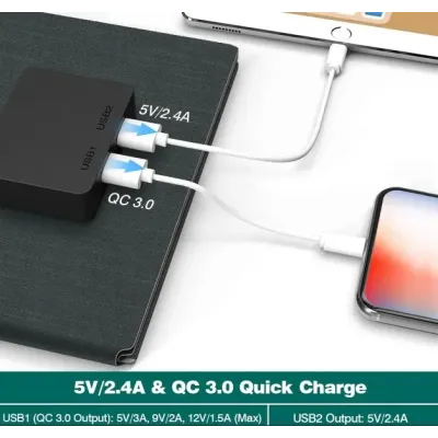 Сонячна панель No Brand BS-030 IP67 30W 2xUSB PD Чорний (1632854905) Сонячна панель No Brand BS-030 IP67 30W 2xUSB PD Чорний (1632854905)