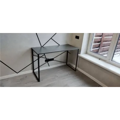 Стіл письмовий Art in Head Line Asсet 1200x500x730 мм Графіт (AS12070000030)