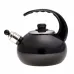 Чайник эмалированный со свистком Kamille KM-1039A 2.5 л Черный