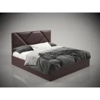 Ліжко BNB BaileysDesign без підйомного механізму 140x190 коричневий
