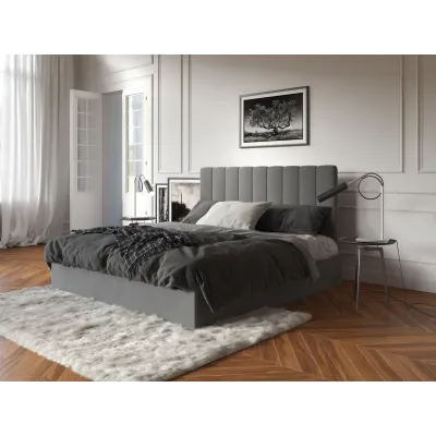 Ліжко BNB BacardiDesign без підйомного механізму 140x190 сірий