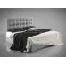 Ліжко BNB GrenadineDesign без підйомного механізму 140x200 світло-сірий