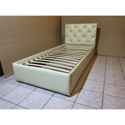 Ліжко BNB DaiquiriDesign з підйомним механізмом каркас метал 90x200 бежевий Ліжко BNB DaiquiriDesign з підйомним механізмом каркас метал 90x200 бежевий