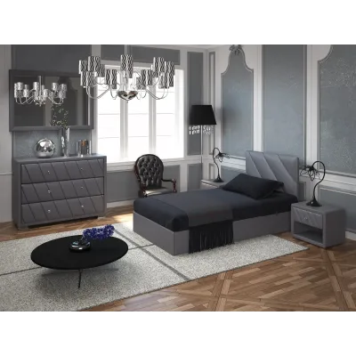 Ліжко BNB SheridanDesign без підйомного механізму 80x200 сірий