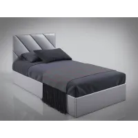 Кровать BNB SheridanDesign без подъемного механизма 80x200 серый Кровать BNB SheridanDesign без подъемного механизма 80x200 серый