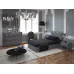 Ліжко BNB SheridanDesign з підйомним механізмом каркас дерево 90x190 сірий