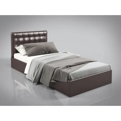 Кровать BNB SunriseDesign с подъемным механизмом каркас металл 90x190 коричневый