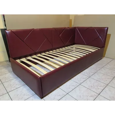 Ліжко-диван BNB BaileysDesign без підйомного механізму 140x190 бордовий