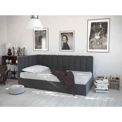 Ліжко-диван BNB BacardiDesign з підйомним механізмом каркас метал 160x190 сірий Ліжко-диван BNB BacardiDesign з підйомним механізмом каркас метал 160x190 сірий
