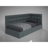 Ліжко-диван BNB GrenadineDesign без підйомного механізму 120x200 сірий Ліжко-диван BNB GrenadineDesign без підйомного механізму 120x200 сірий