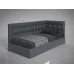 Кровать-диван BNB GrenadineDesign с подъемным механизмом каркас дерево 140x190 серый