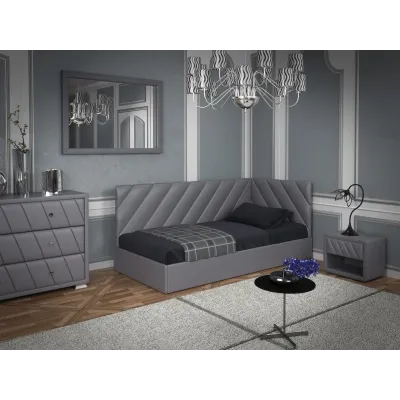 Кровать-диван BNB SheridanDesign с подъемным механизмом каркас металл 120x190 серый