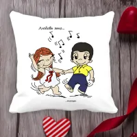 Подушка з принтом Love is 