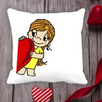 Подушка с принтом Love is Подушка с принтом Love is