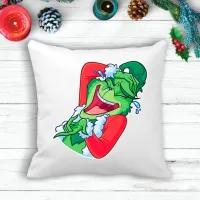 Подушка з новорічним принтом Грінч The Grinch Подушка з новорічним принтом Грінч The Grinch
