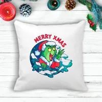 Подушка с новогодним принтом Гринч The Grinch Подушка с новогодним принтом Гринч The Grinch
