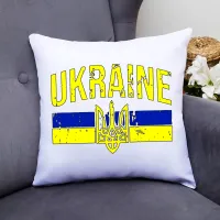 Подушка декоративна з принтом 