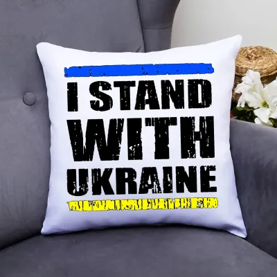 Подушка декоративна з принтом 