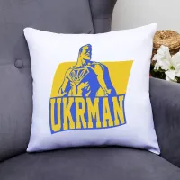 Декоративна подушка з принтом 