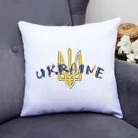 Подушка декоративна з принтом 
