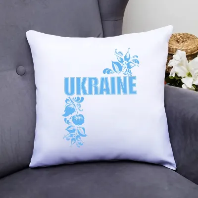 Подушка декоративная с принтом 