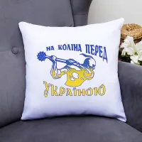 Декоративна подушка з принтом 
