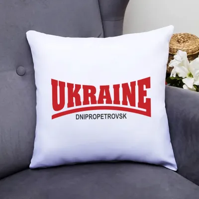 Декоративна подушка з принтом 