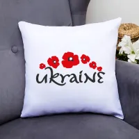 Подушка декоративна з принтом 